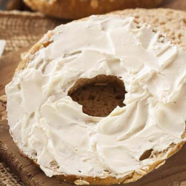Cream cheese bagel